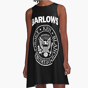 For Men Women Ramones Band Retro Vintage A-Line Dress