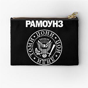 Ramones Cyrillic Zipper Pouch