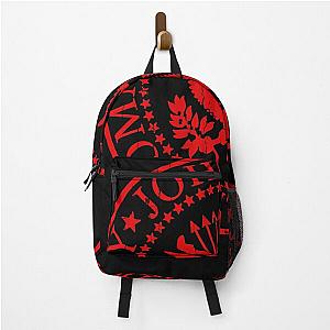 Ramones Logo red, Ramones band, rock Backpack