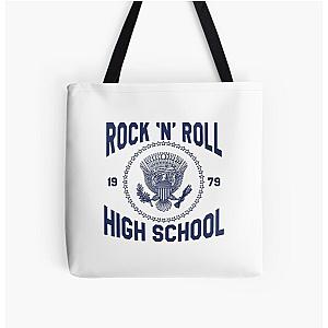 Rock and Roll High School - the Ramones - 1979  All Over Print Tote Bag