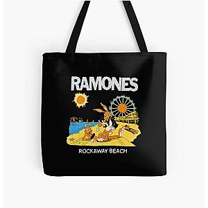 1988 Ramones Rock All Over Print Tote Bag