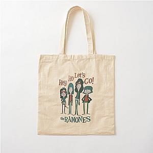 Ramones Hey Ho Lets Go Cotton Tote Bag