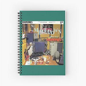 Ramones Meltdown With The Ramones Album Cover  Spiral Notebook