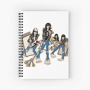 Ramones painting Spiral Notebook