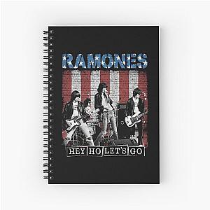 Ramones Scandinavia Tour Spiral Notebook