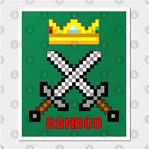 Ranboo Posters - Ranboo Swords  Poster 