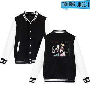 Ranboo King Minecraft Printing Baseball Jacket