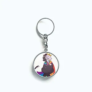 Ranboo Rainbow King Perdant Keychain