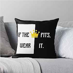 Ranboo Pillows - Ranboo Minecraft - If the crown fits 2 Throw Pillow RB2805