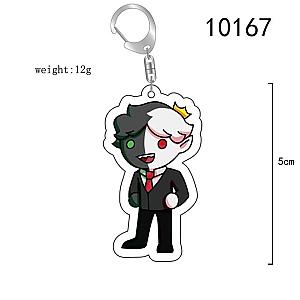 Ranboo Split Smile Keychain