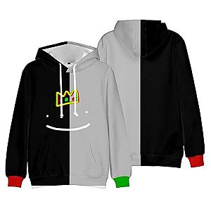 Ranboo Hoodies – Logo Crown Colorblock Pullover Hoodie