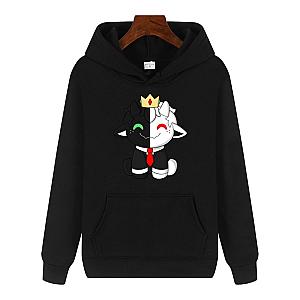 Ranboo Hoodies - Ranboo Kawaii Smile Graphic Hooded Sweatshirt