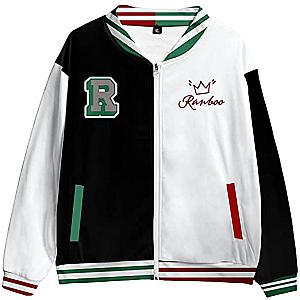 Ranboo Jackets -  Ranboo Split Black And White Cosplay Jacket