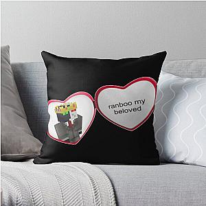 Ranboo Pillows - Ranboo my beloved Throw Pillow RB2805