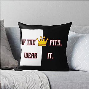 Ranboo Pillows - Ranboo Minecraft - If the crown fits 3 Throw Pillow RB2805