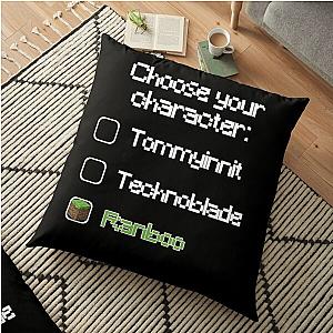 Ranboo Pillows - Choose your character - Ranboo (2) Floor Pillow RB2805