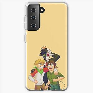 Ranboo Cases - Dream SMP Tommy, Tubbo, and Ranboo Samsung Galaxy Soft Case RB2805