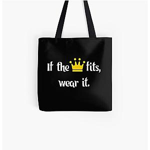 Ranboo Bags - Ranboo Minecraft - If the crown fits 1 All Over Print Tote Bag RB2805