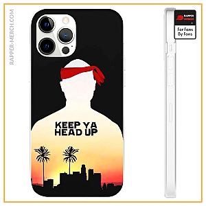 Tupac Shakur Cases - Keep Ya Head Up Tupac Shakur Silhouette Cool iPhone 12 Case RM0310