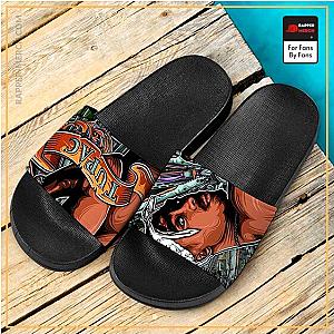 Tupac Shakur Jackets - Tupac Amaru Shakur Thug Life Art Awesome Slide Sandals RM0310