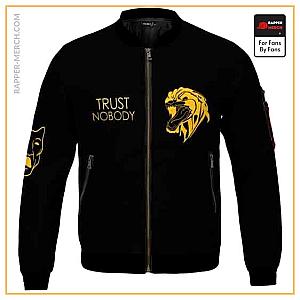 Tupac Shakur Jackets - 2Pac Gold Trust Nobody Thug Life And Panther Bomber Jacket RM0310