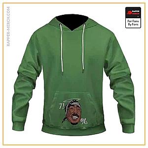 Tupac Shakur Hoodies - Angel 2Pac Makaveli Birth &amp; Death Year Tribute Art Hoodie RM0310