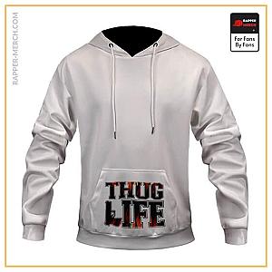 Tupac Shakur Hoodies - Thug Life Pistol Gun Artwork Dope Tupac Shakur Hoodie RM0310