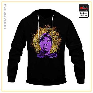 Tupac Shakur Hoodies - 2Pac Amaru Shakur Greatest Songs Artwork Stylish Hoodie RM0310