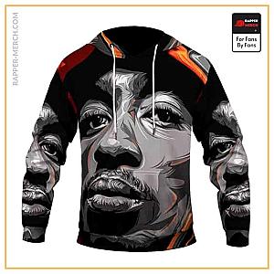 Tupac Shakur Hoodies - American Rapper 2Pac Makaveli Shakur Art Stylish Hoodie RM0310