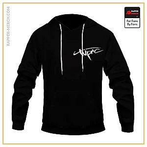 Tupac Shakur Hoodies - Hip-Hop Rapper 2Pac Shakur Silhouette Black Hoodie Jacket RM0310