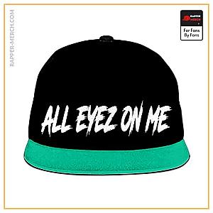 Tupac Shakur Caps - All Eyez On Me 2Pac Makaveli Mint Black Snapback Hat RM0310