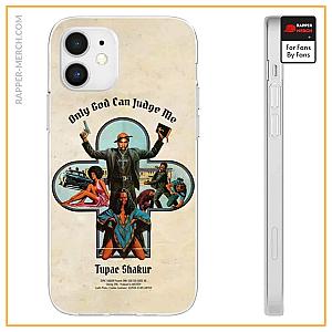 Tupac Shakur Cases - 2pac Makaveli Only God Can Judge Me Album Cover iPhone 12 Case RM0310