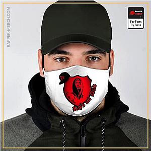 Tupac Shakur Face Maskes - Rap's Not Dead 2Pac Shakur The Boss Logo Cloth Face Mask RM0310