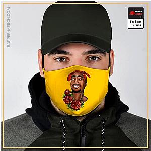 Tupac Shakur Face Maskes - Gangsta 2Pac Shakur West Coast Roses Tribute Face Mask RM0310