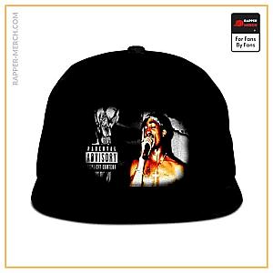 Tupac Shakur Caps - Epic Tupac Makaveli Album Design Black Snapback Hat RM0310