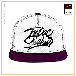 Tupac Shakur Caps - Tupac Shakur Typography Silhouette White Snapback Hat RM0310