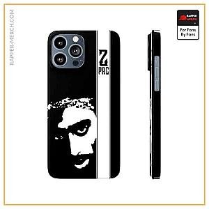 Tupac Shakur Cases - Rap Icon Tupac Shakur Silhouette Art Awesome iPhone 13 Case RM0310