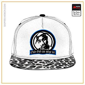 Tupac Shakur Caps - Only God Can Judge Me Tupac Shakur Snow Leopard Snapback RM0310