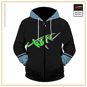 Tupac Shakur Zipped Hoodies - West Coast Hip Hop King Tupac Shakur Cool Zip Up Hoodie RM0310