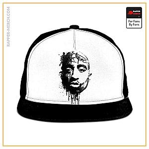 Tupac Shakur Caps - Gangsta Rapper Tupac Shakur Ink Splatter Art Snapback RM0310