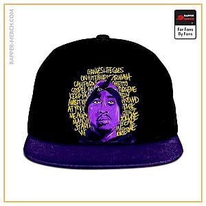 Tupac Shakur Caps - Iconic Rapper 2Pac Songs Lyrics Design Snapback Hat RM0310