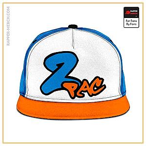 Tupac Shakur Caps - 2Pac Logo Vibrant Cool Color Makaveli Snapback Cap RM0310