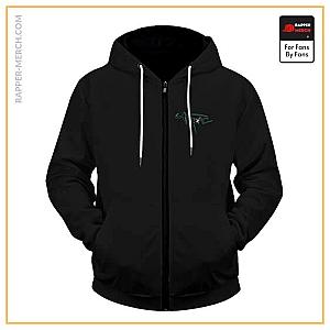 Tupac Shakur Zipped Hoodies - Tupac Shakur Logo Westside Hip Hop Zip Up Hoodie RM0310