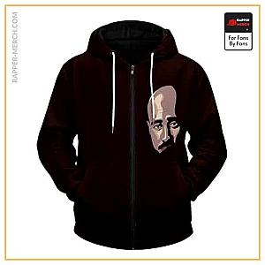 Tupac Shakur Zipped Hoodies - Tupac Amaru Shakur Iconic Quote Black Zip Up Hoodie RM0310