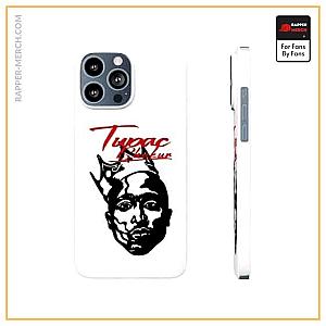 Tupac Shakur Cases - American Rapper Tupac Shakur Face Logo Cool iPhone 13 Case RM0310