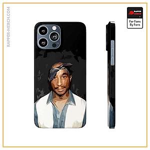 Tupac Shakur Cases - Rap Icon 2Pac Makaveli Portrait Painting iPhone 13 Case RM0310