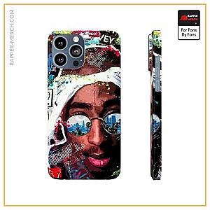 Tupac Shakur Cases - Rap Icon Tupac Shakur Graffiti Art Awesome iPhone 13 Case RM0310