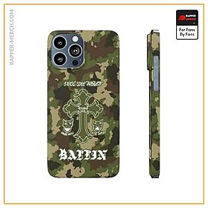 Tupac Shakur Cases - Thug Life Tupac Makaveli Tattoos Camouflage iPhone 13 Case RM0310