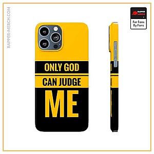 Tupac Shakur Cases - 2Pac Only God Can Judge Me Art Black Yellow iPhone 13 Case RM0310