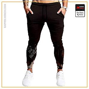 Tupac Shakur Jogger Pants - 2Pac Makaveli Shakur F The World Badass Jogger Sweatpants RM0310